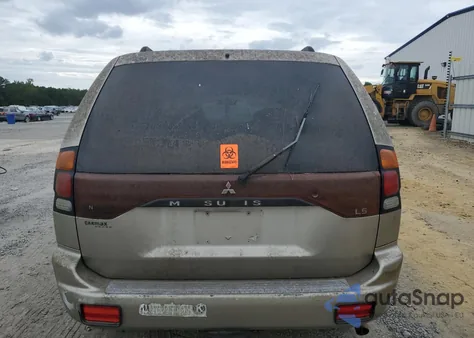 2002 Mitsubishi Montero Sport Es z USA, uszkodzony, nr VIN JA4LS21H62J006478